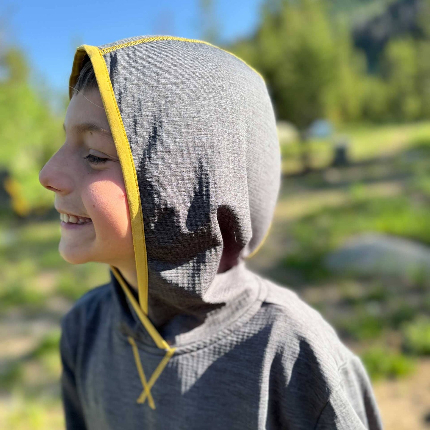 TUMBLER - Youth Grid Fleece Hoodie