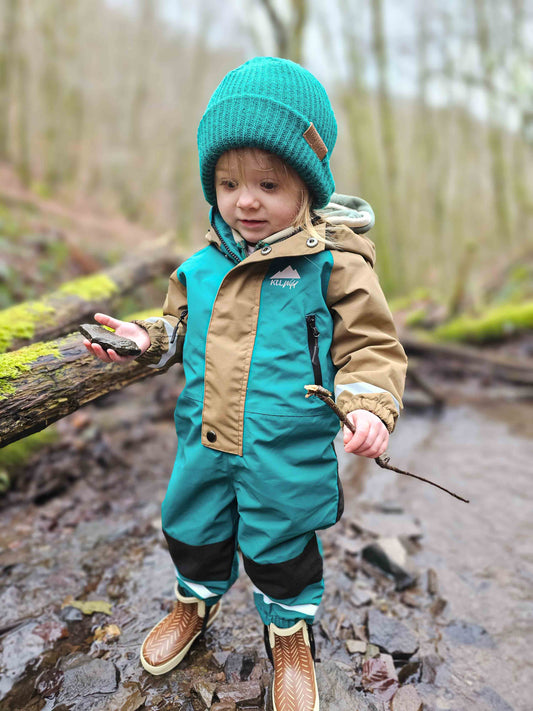 Teal Rain Suit