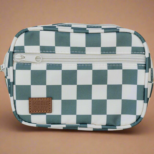 Green Checkered Mini Fanny Pack