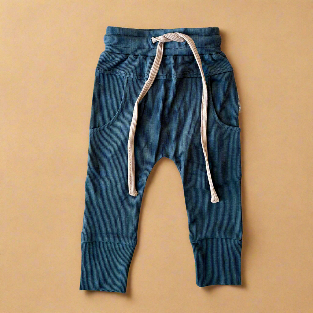 Ribbed Bamboo Joggers