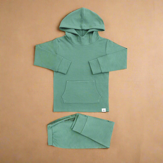 Alpine Green Hooded Jogger Set
