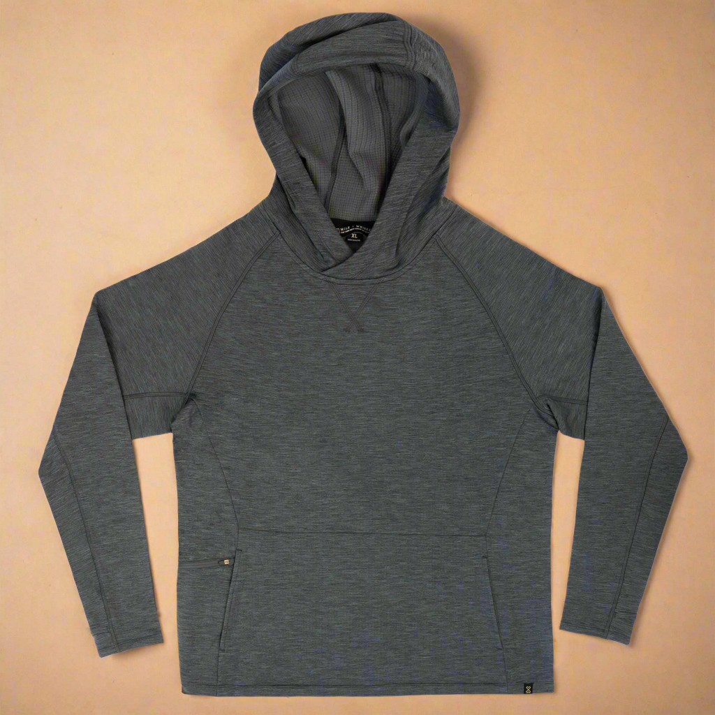 TUMBLER - Adult Grid Fleece Hoodie