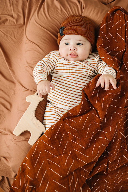 Brown Beanie