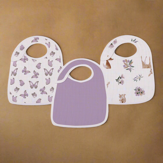 Mountain Meadow Snap Bibs Set