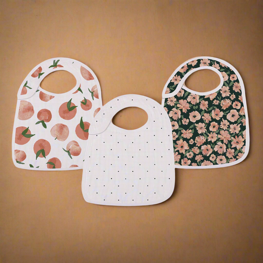 Canyon Sunset Bamboo Snap Bibs 3PK