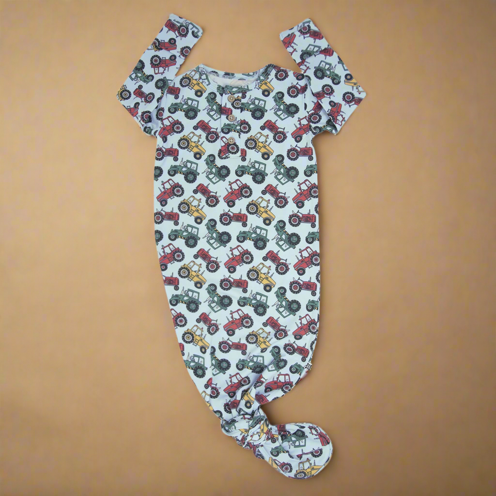 Down On the Farm Knotted Gown
