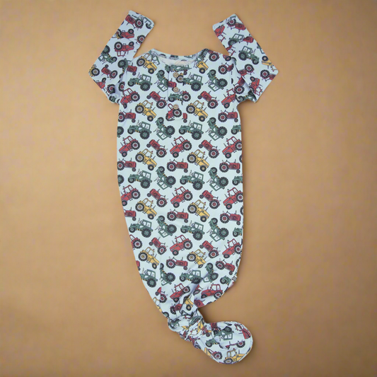 Down On the Farm Knotted Gown