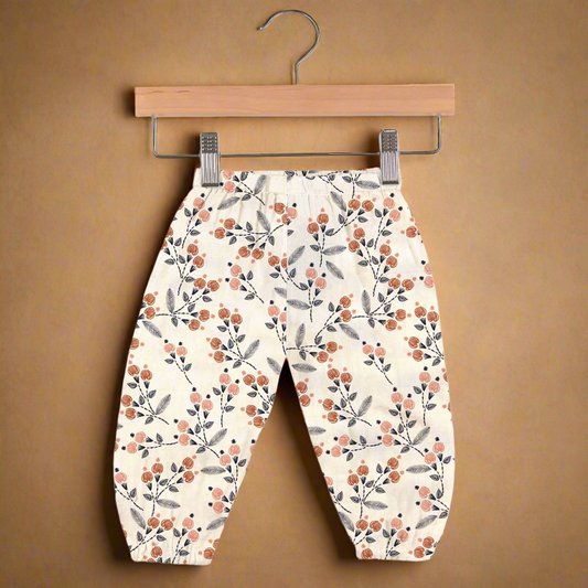 Dahlia Floral Bamboo Mini Pants
