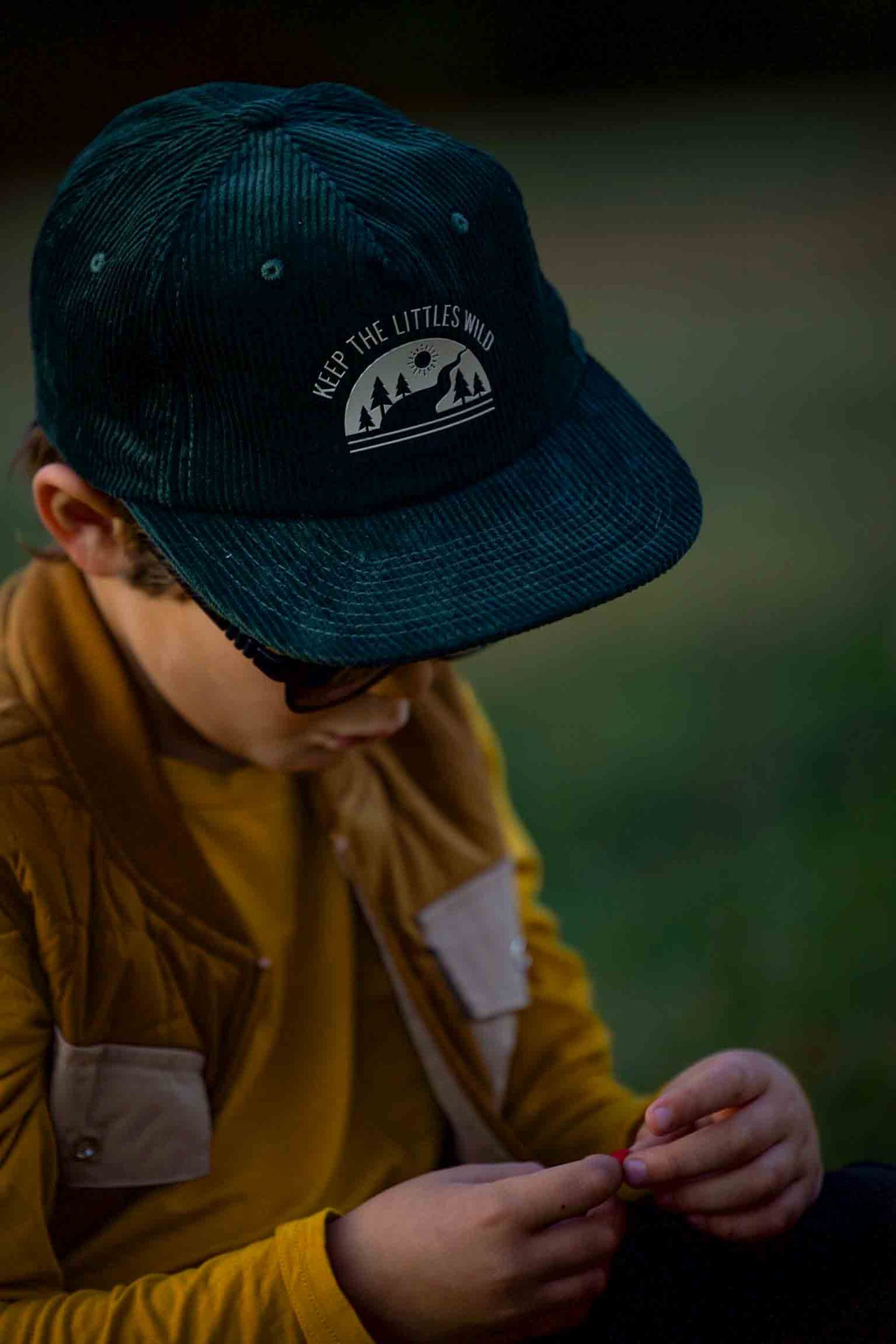 Green Rivers Corduroy SnapBack Hat