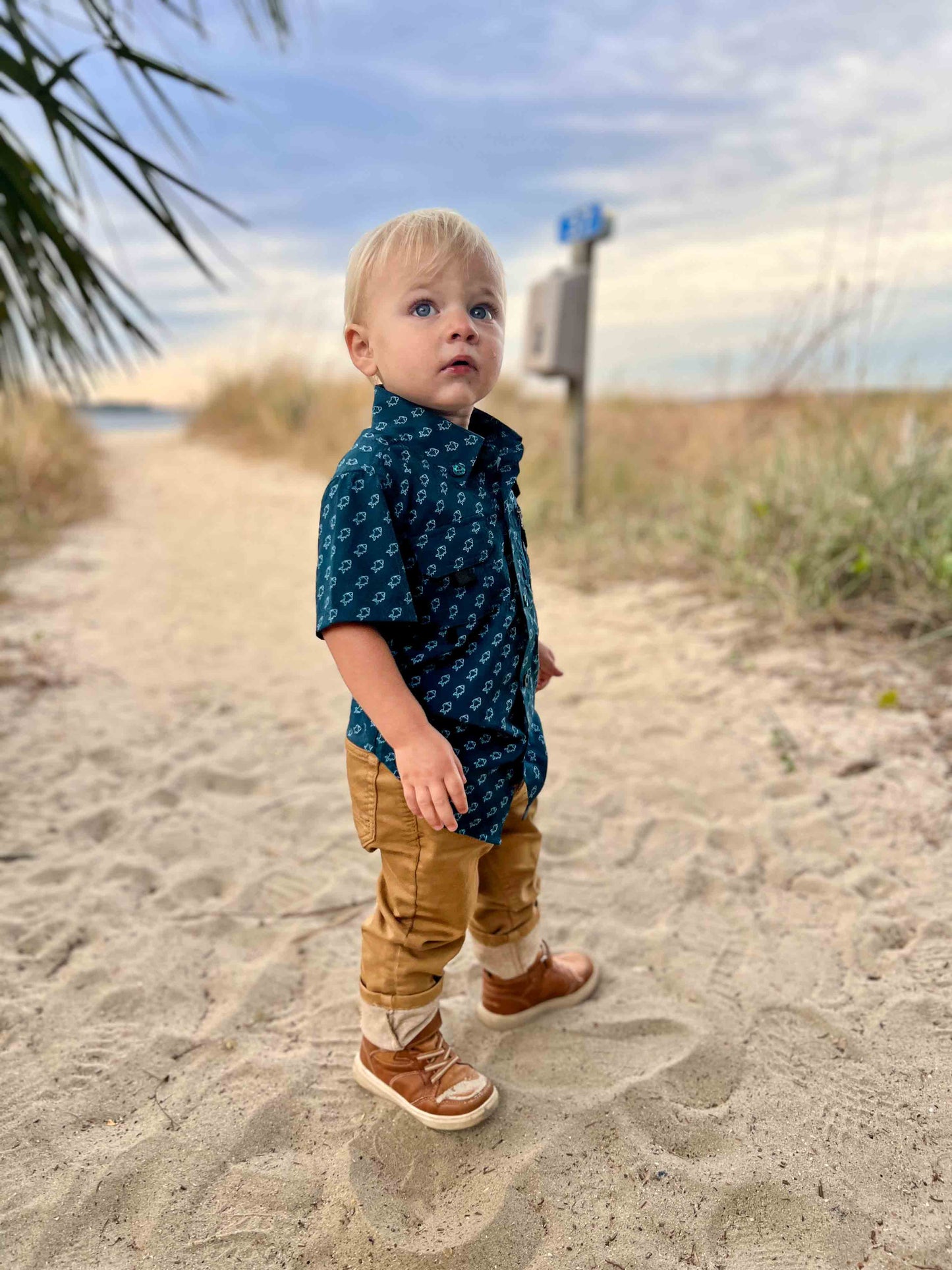 Fishing Shirt Button Up