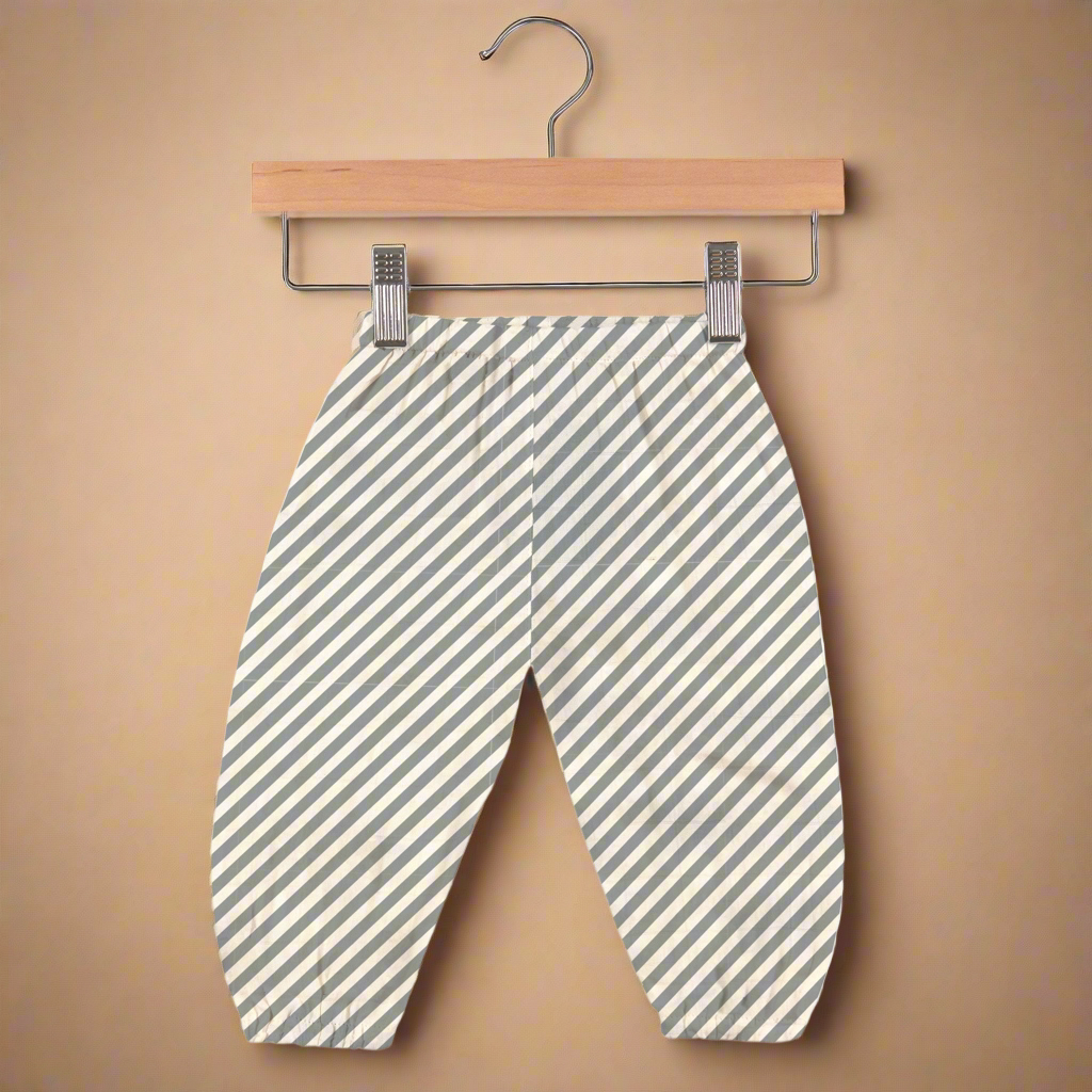 Finley Stripe Bamboo Mini Pants