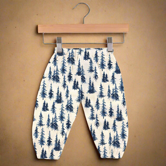 Indigo Forest Bamboo Mini Pants