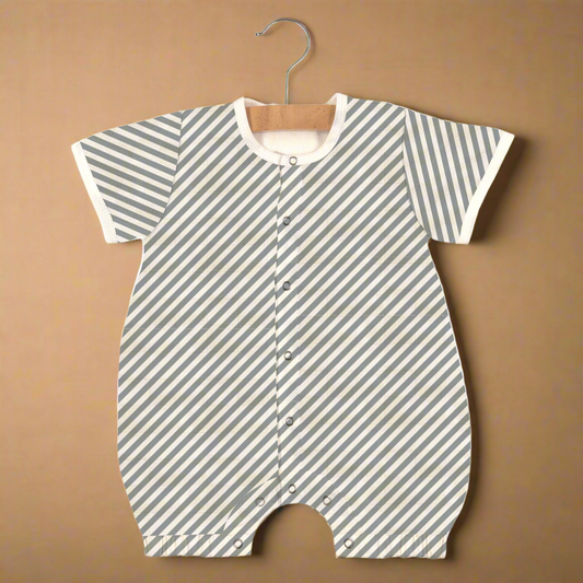 Finley Stripe Bamboo Mini Romper