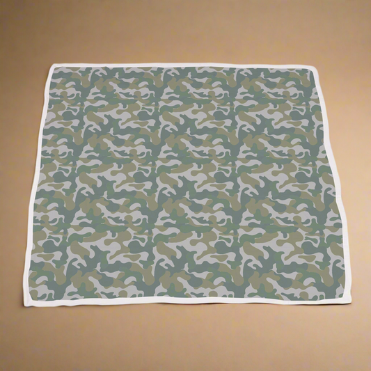 Mountain Moose and Hunter's Camo Blanket