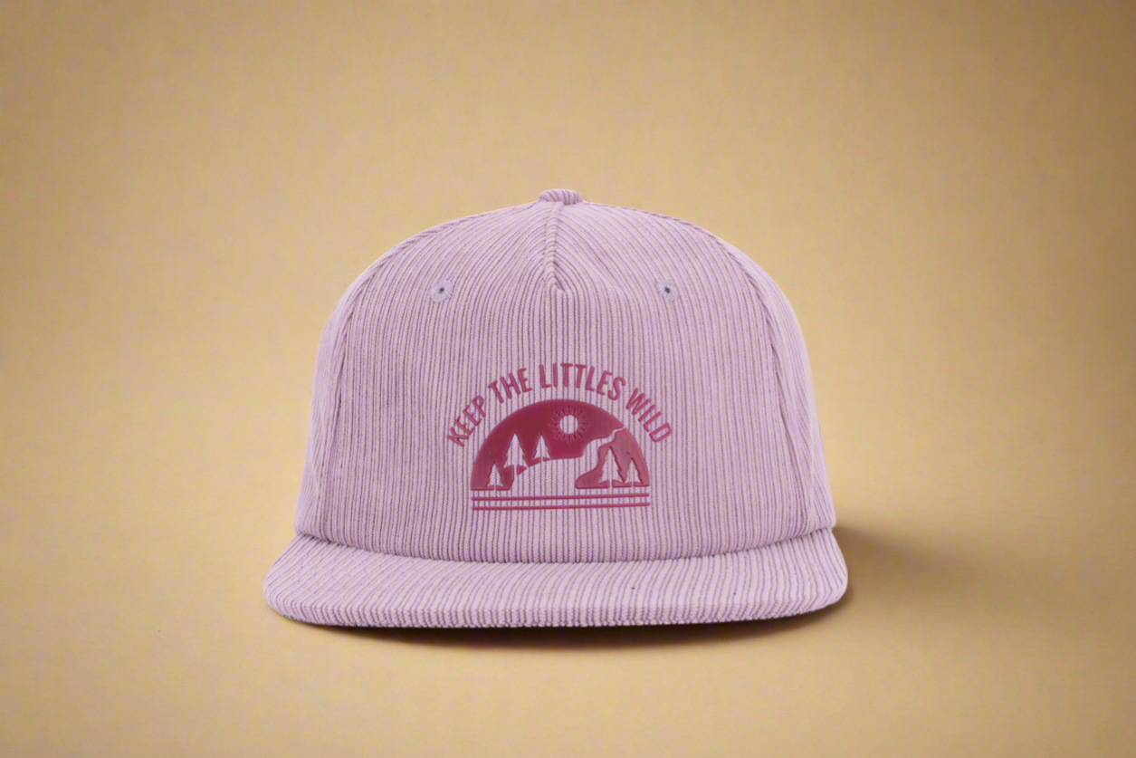 Purple Corduroy SnapBack Hat