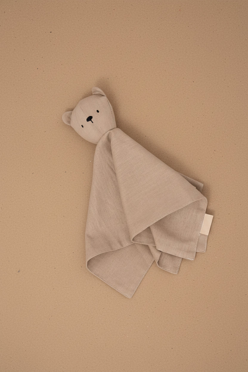 Desert Lark - Linen Lovey Bear