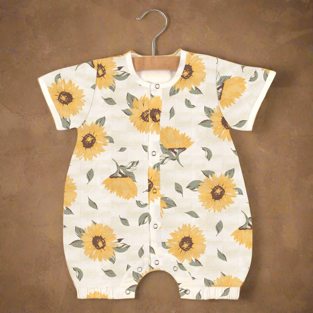 Sunflower Farm Mini Romper