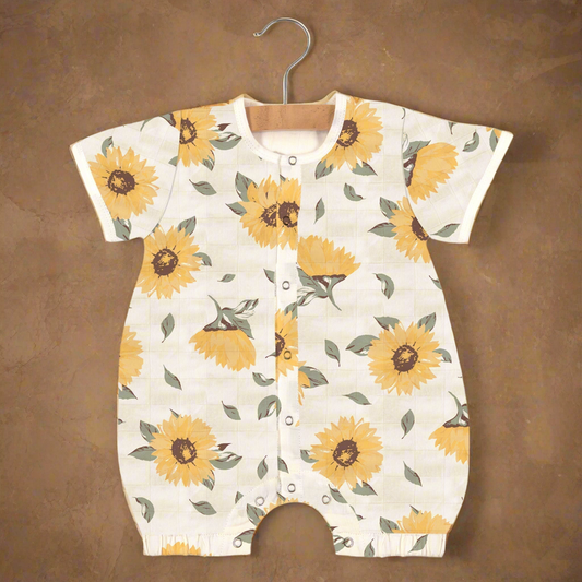 Sunflower Farm Mini Romper