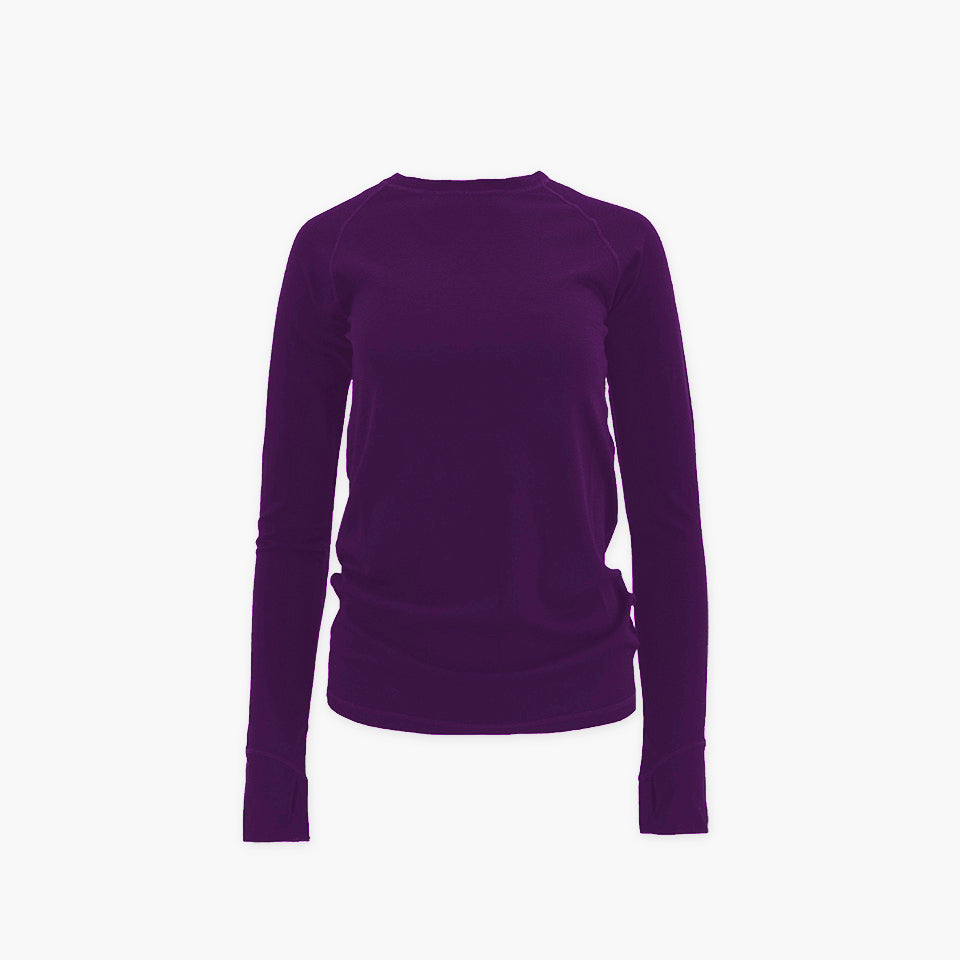 Grown Up Long Sleeve – 100% Merino Wool – Unisex Baselayer