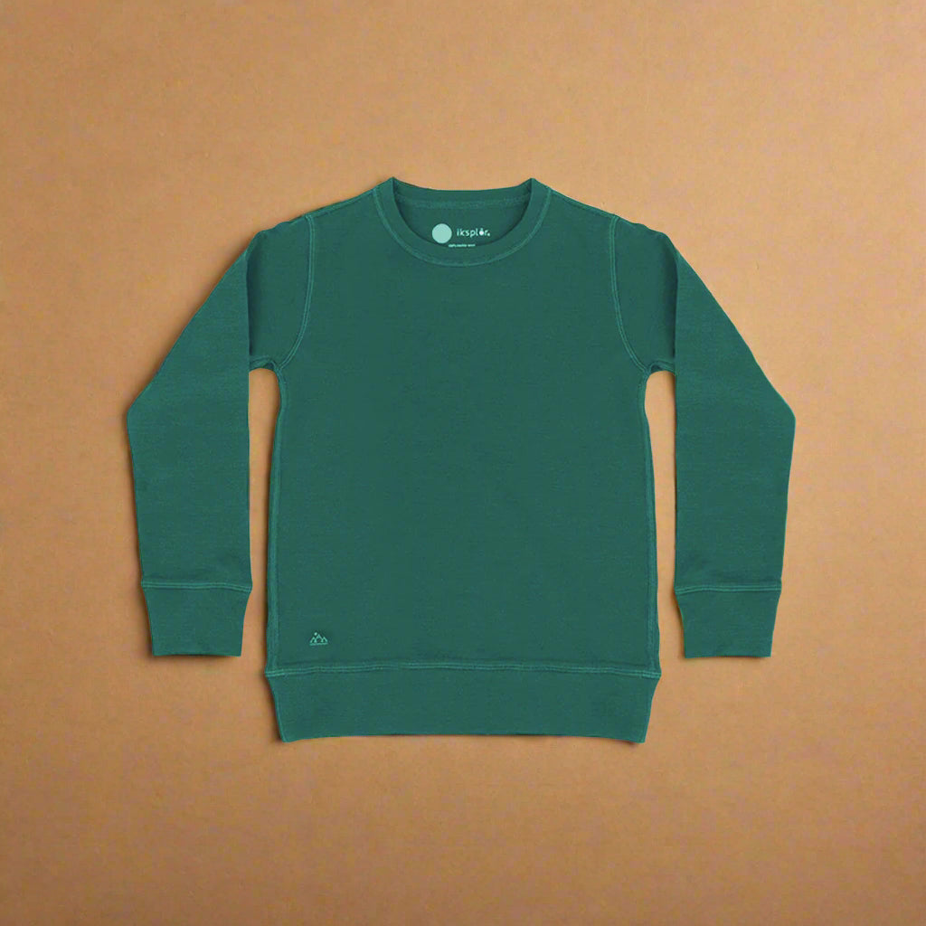 Grown Up Crew – 100% Merino Wool – Unisex Mid Layer