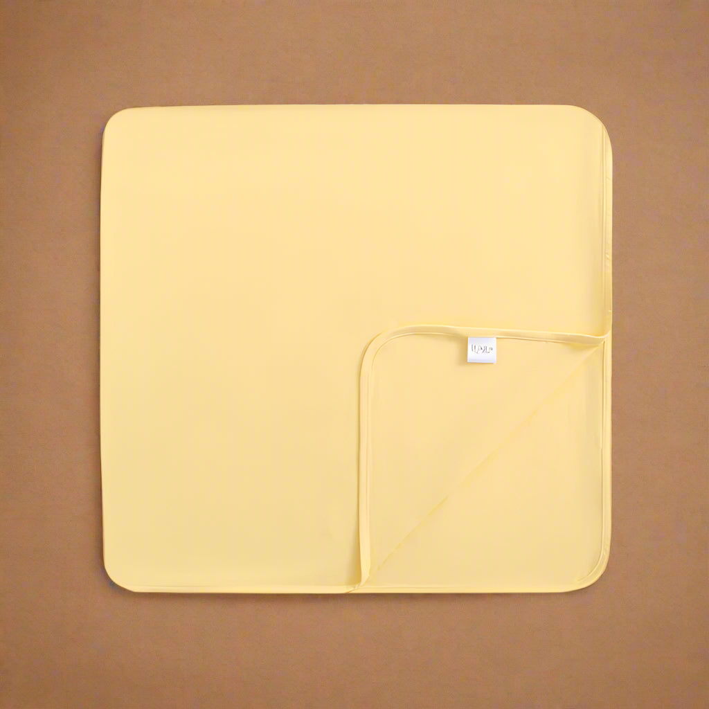 Happy Yellow Swaddle Blanket