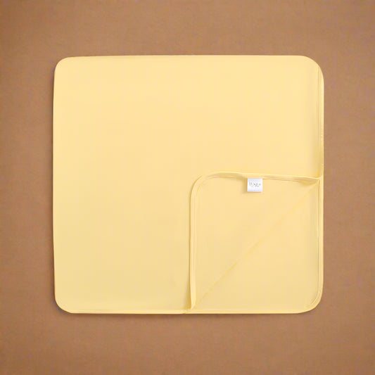 Happy Yellow Swaddle Blanket