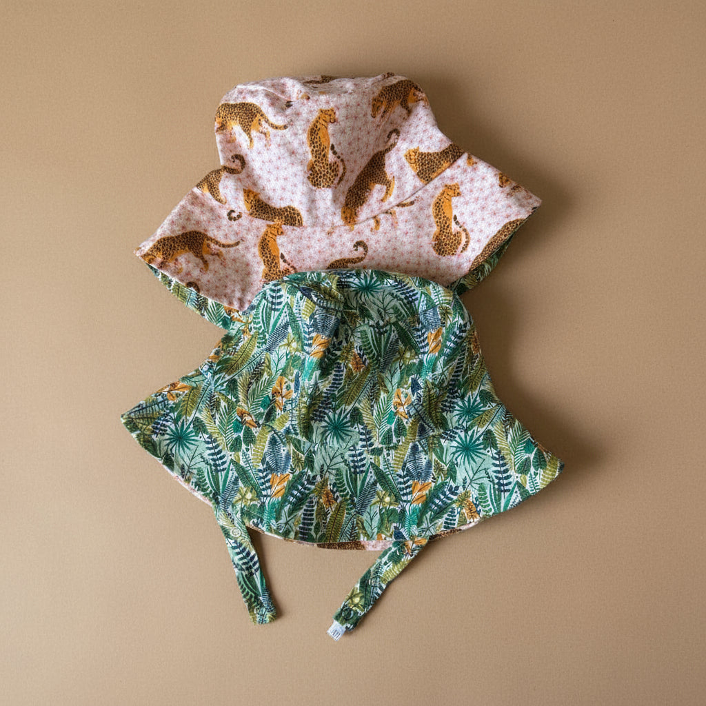 Bucket hat in Organic Jungle