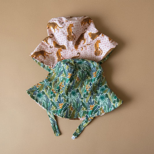Bucket hat in Organic Jungle