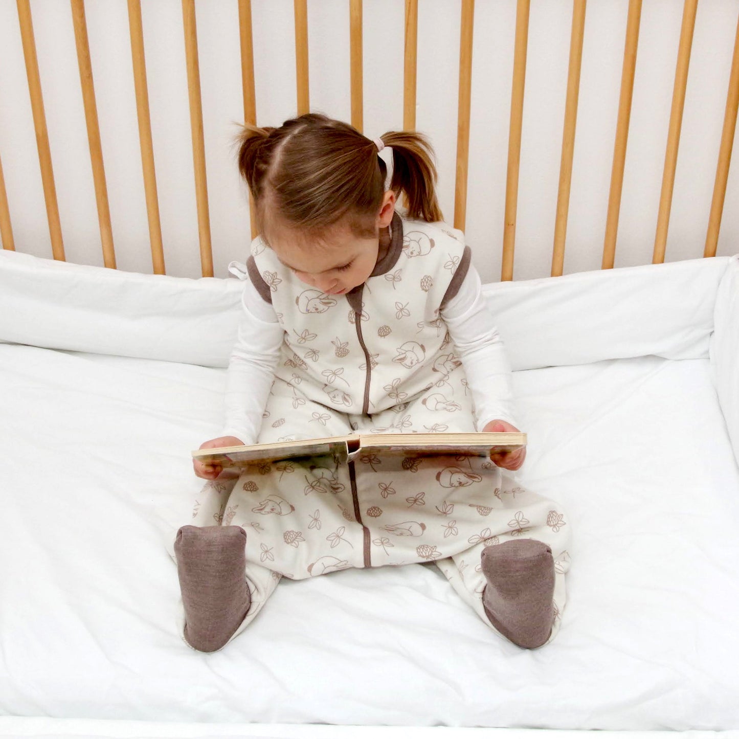 Merino Sleep Sack - Sleepy Bunny