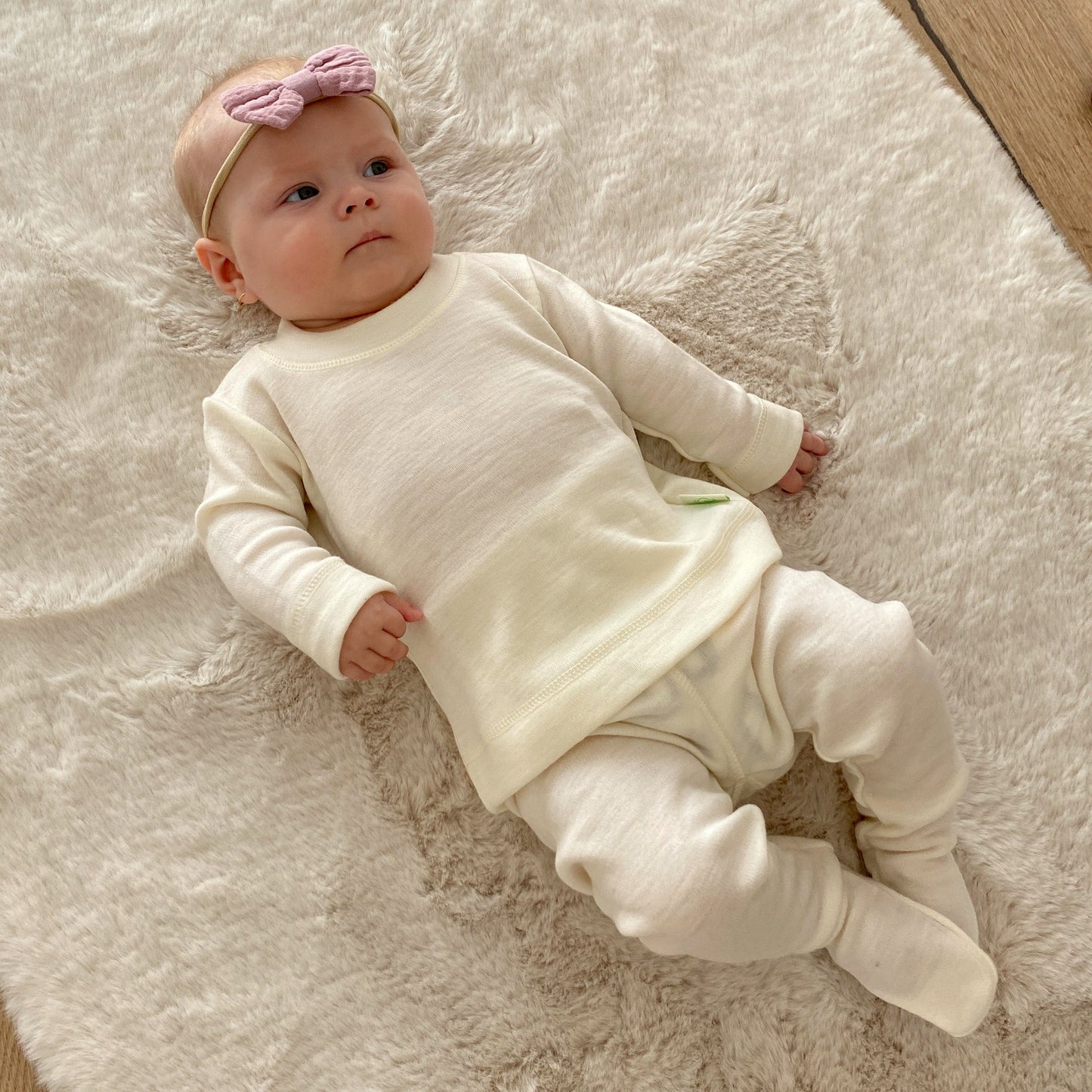 Merino Thermal Base-layer Set - Off-White