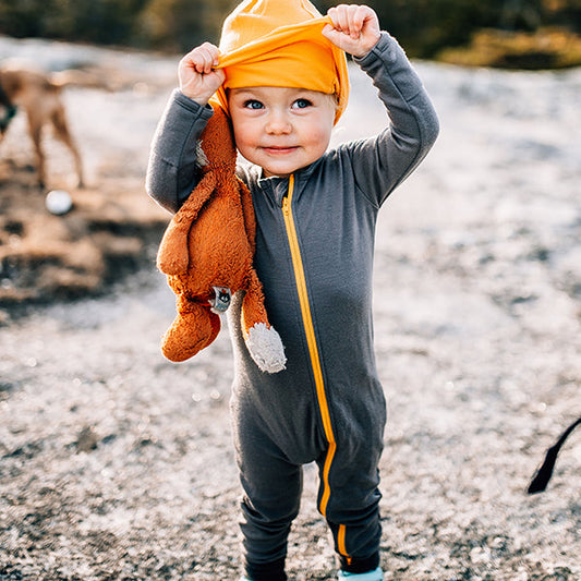Baby Zippy – 100% Merino Wool - Midlayer