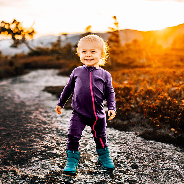 Baby Zippy – 100% Merino Wool - Midlayer