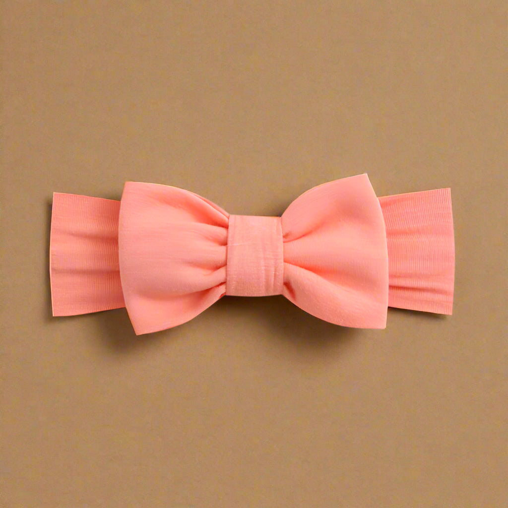 Joyful Coral Baby Headband