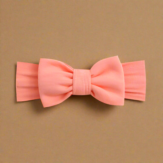 Joyful Coral Baby Headband