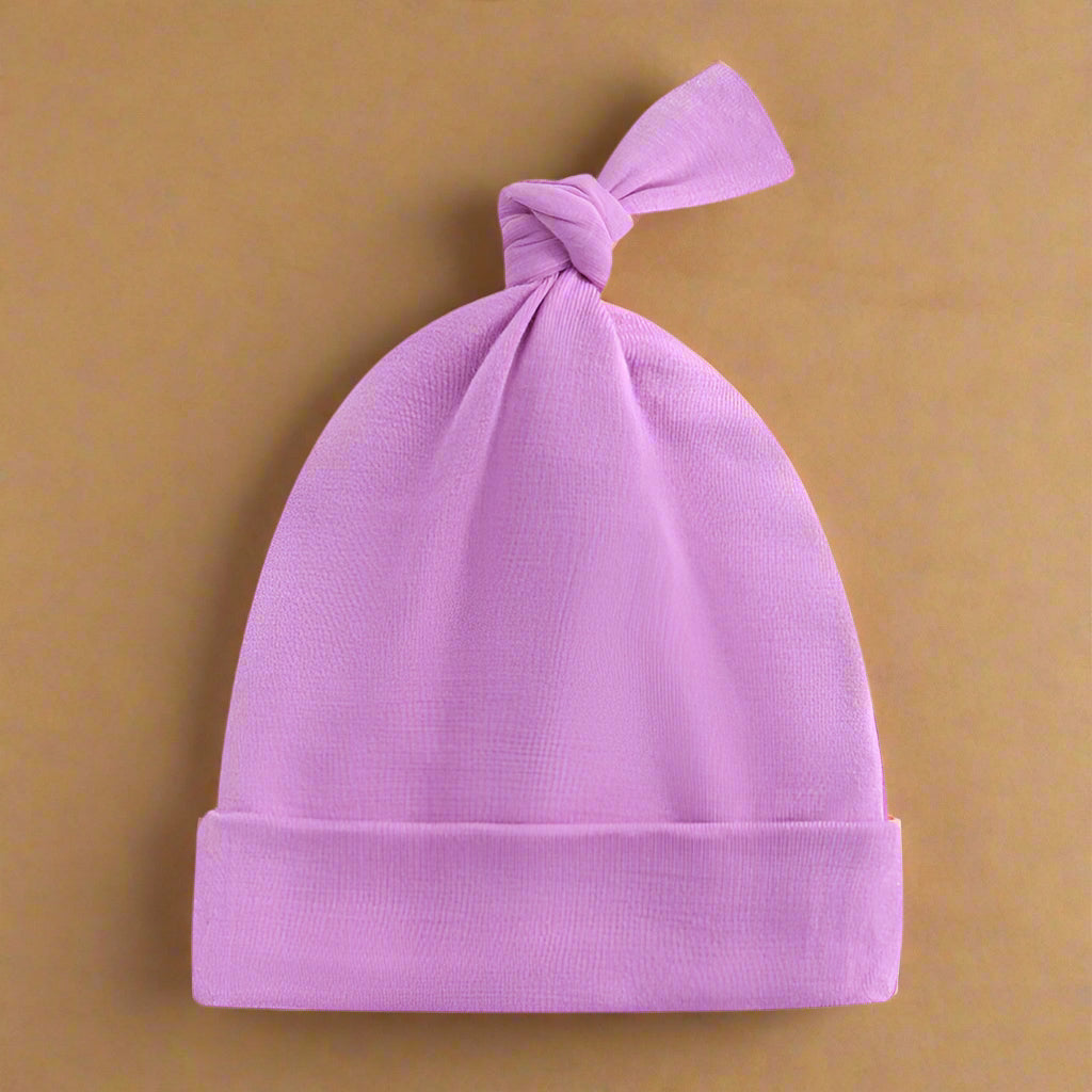 Luxie Lavender Baby Beanie Hat