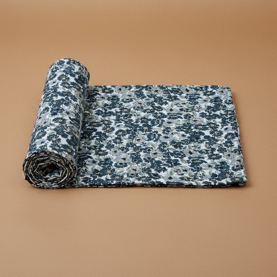 Liberty Floral Muslin Swaddle Blanket