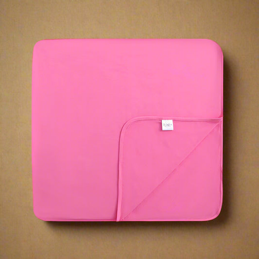 Perfectly Pink Bamboo Swaddle Blanket