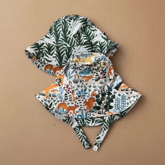 Bucket hat in Organic Woodland