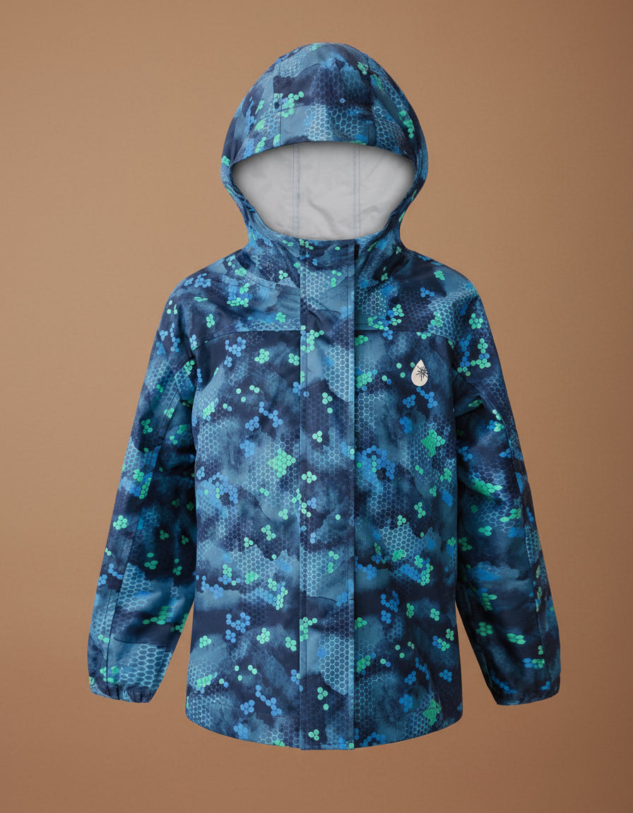 10K Packaway Rainshell - Pixel Peak