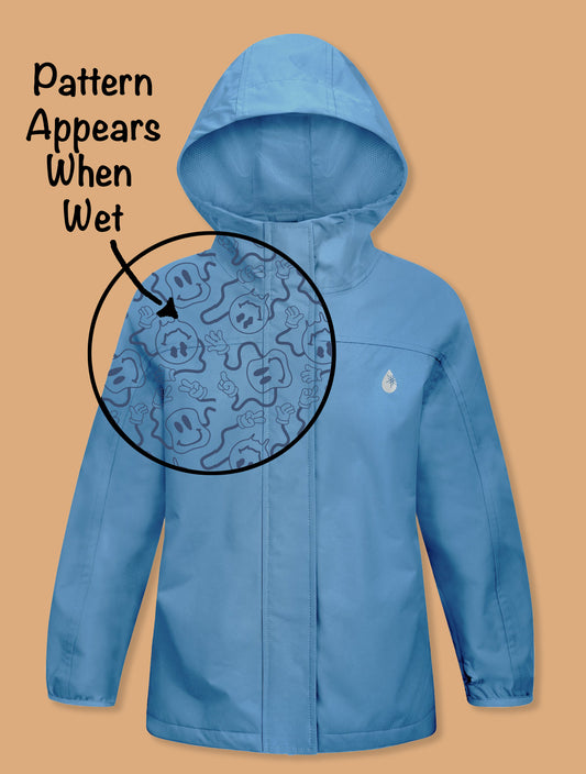 SplashMagic Rainshell - Tide Blue | Smiley