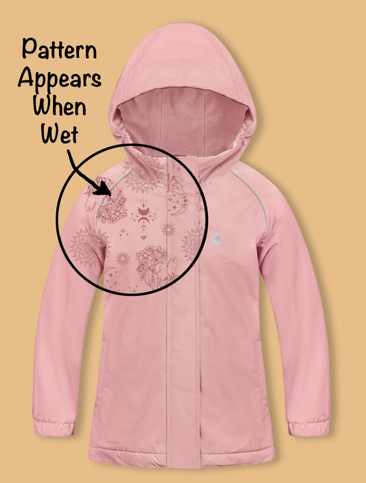 SplashMagic Storm Jacket - Dusky Pink | Celestial Unicorn