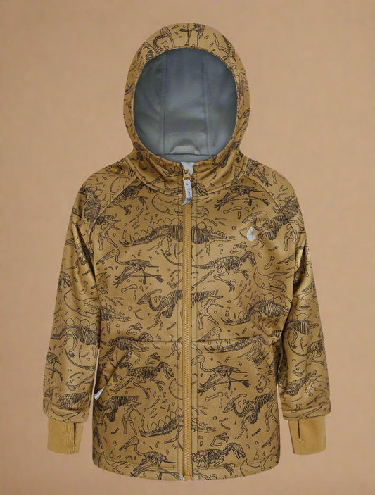 All-Weather Hoodie - Dino Bones