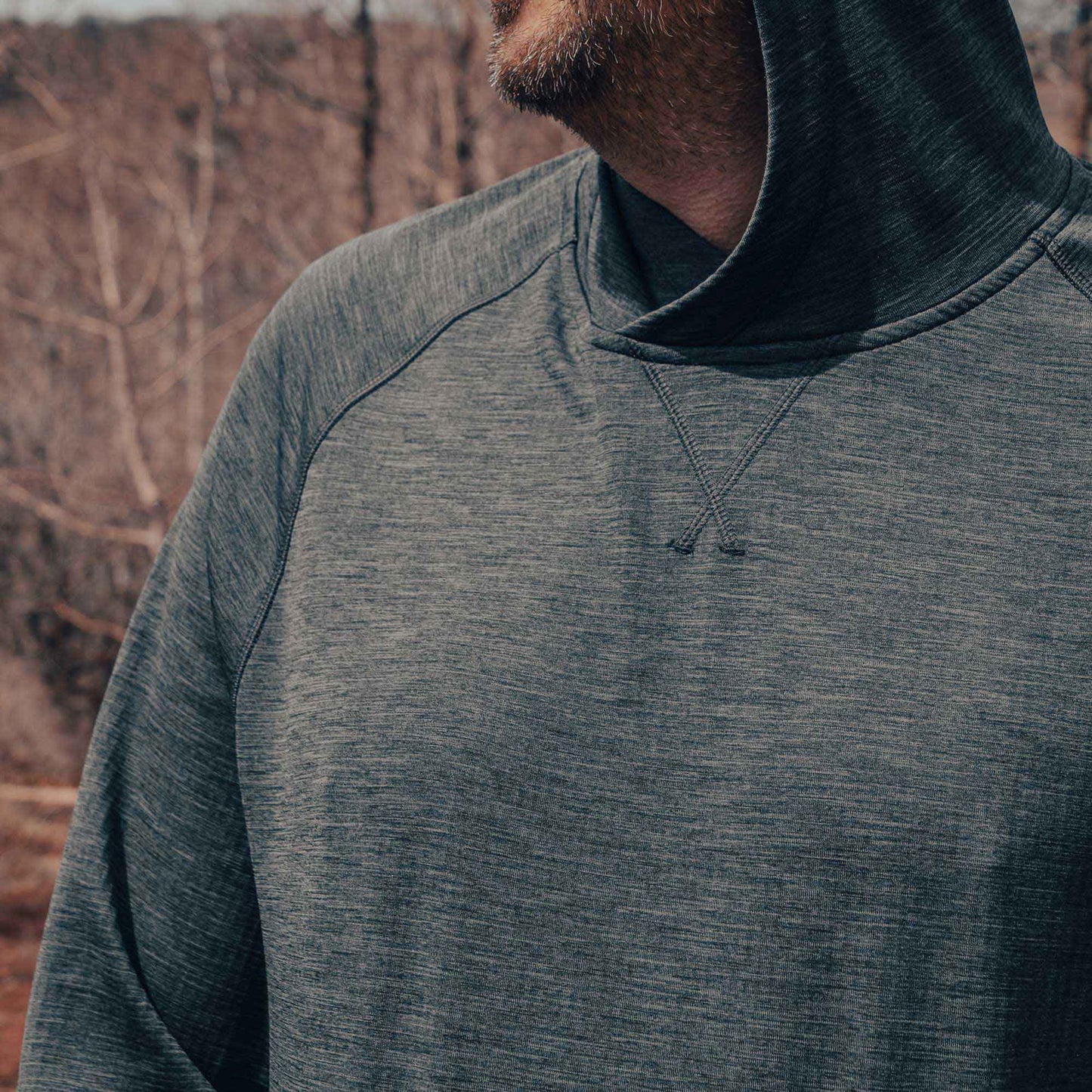 TUMBLER - Adult Grid Fleece Hoodie