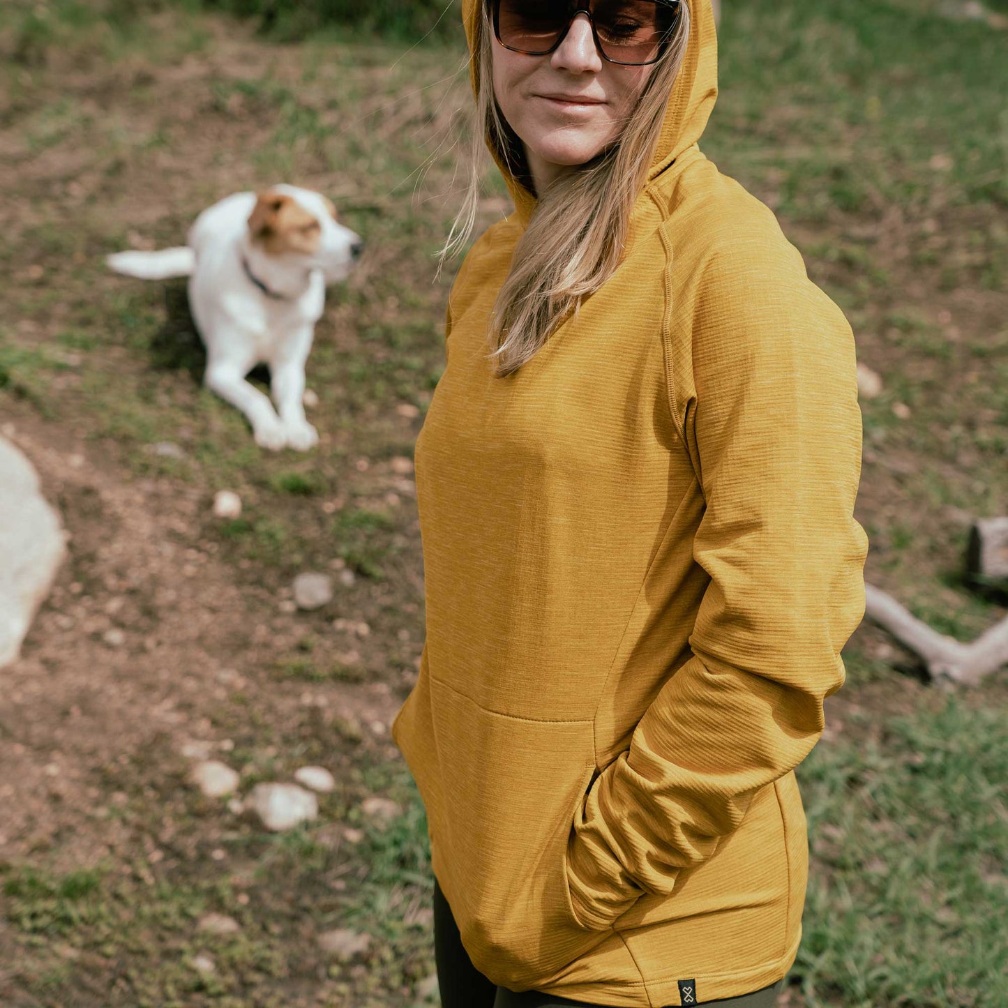 TUMBLER - Adult Grid Fleece Hoodie