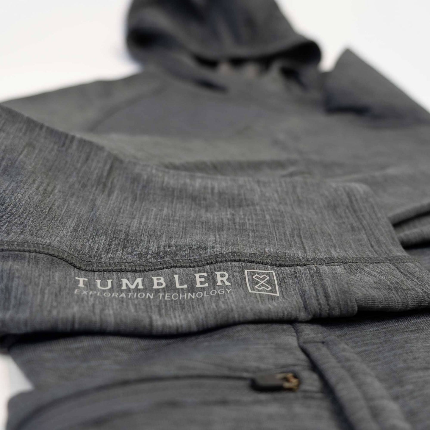 TUMBLER - Adult Grid Fleece Hoodie
