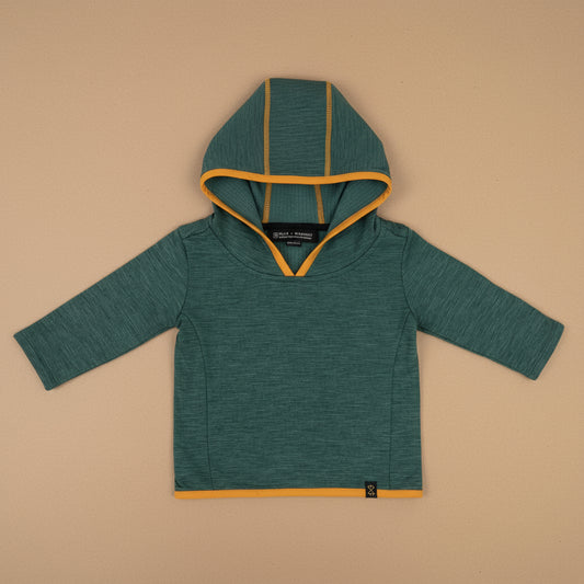 TUMBLER - Baby Grid Fleece Hoodie