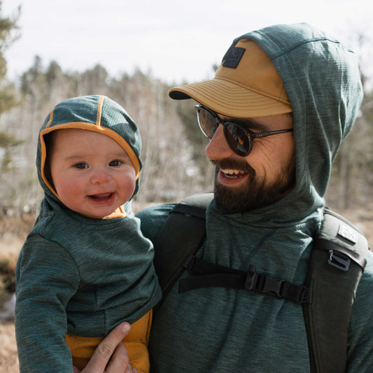 TUMBLER - Baby Grid Fleece Hoodie
