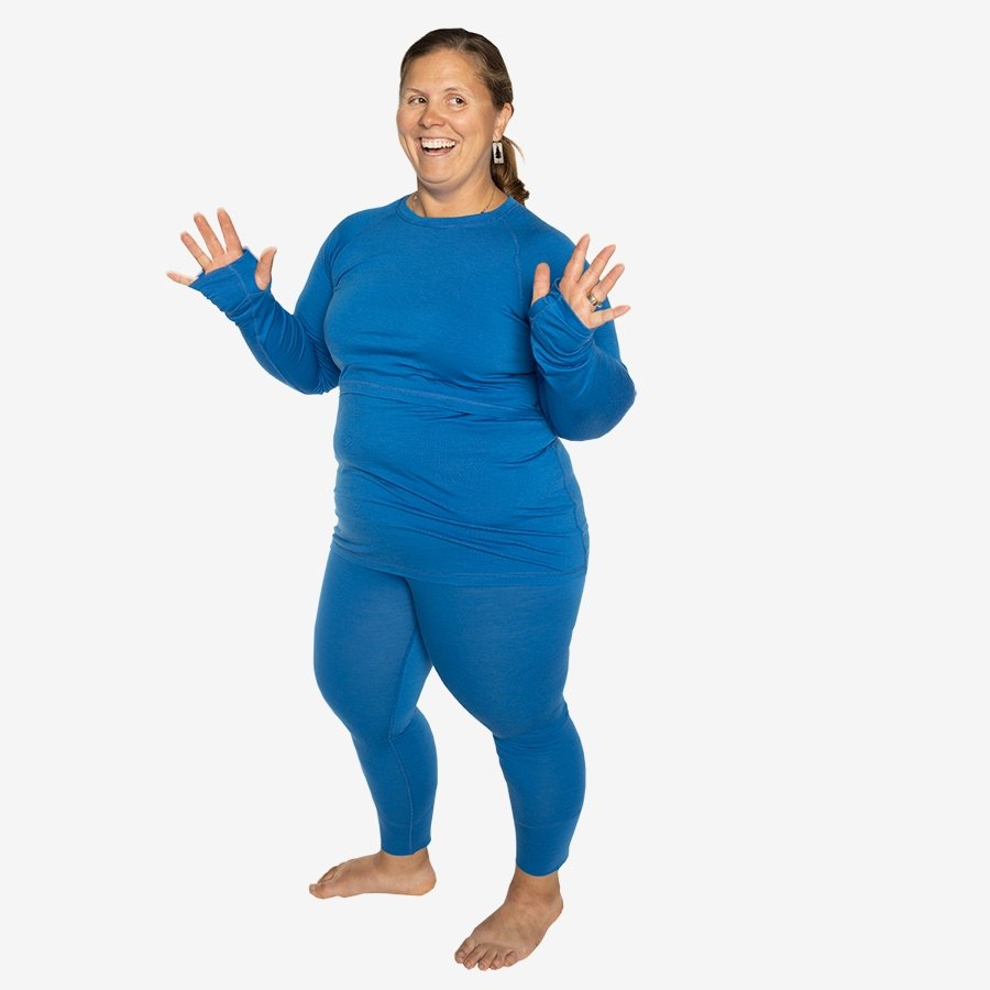 Nursing Long Sleeve - 100% Merino Wool -  Baselayer