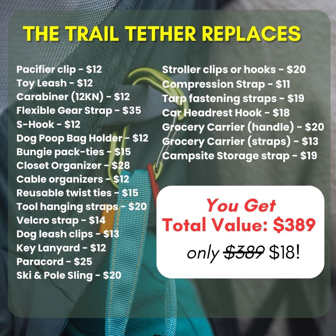 Trail Tether 5 Pack