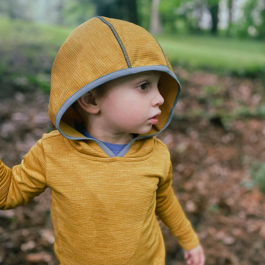 TUMBLER - Toddler Grid Fleece Hoodie